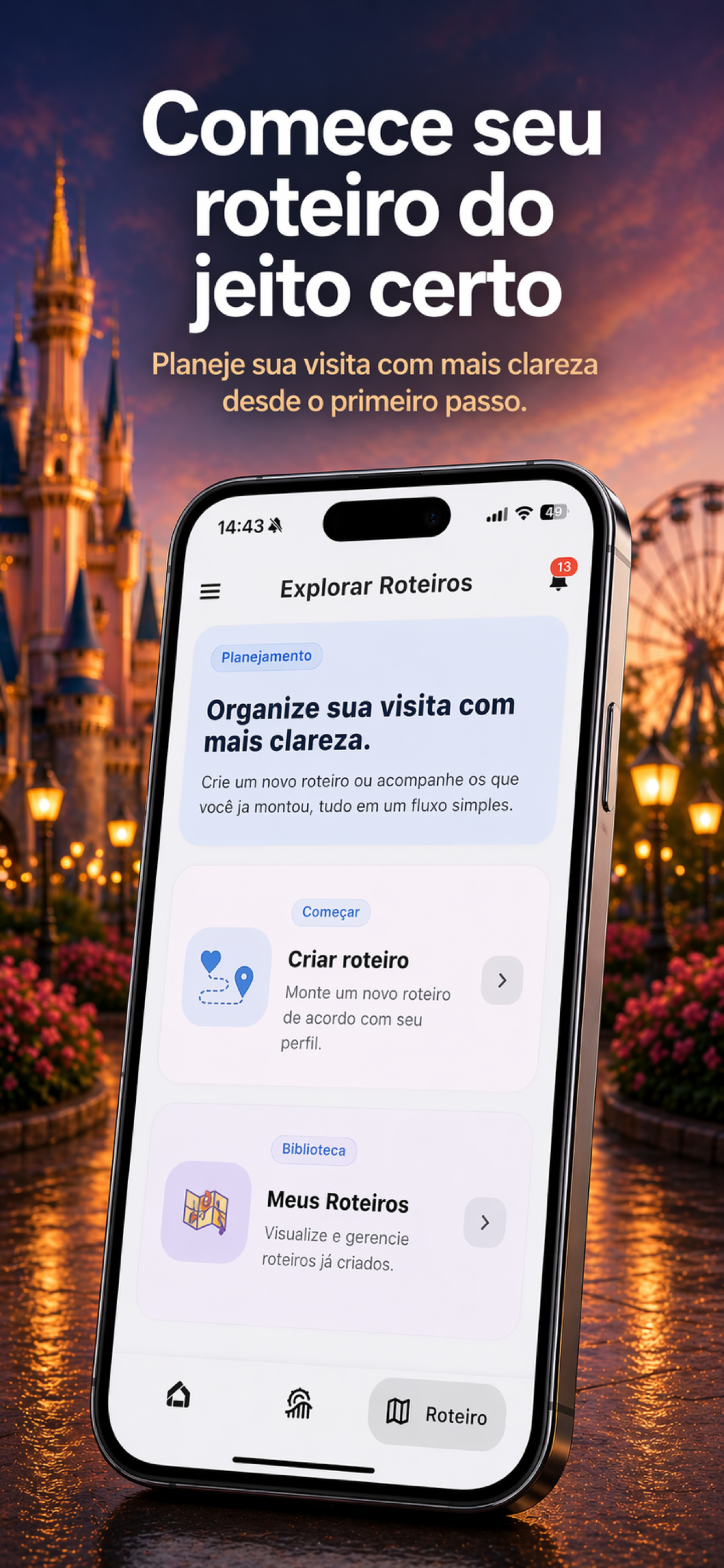 MyParkDay: explorar roteiros