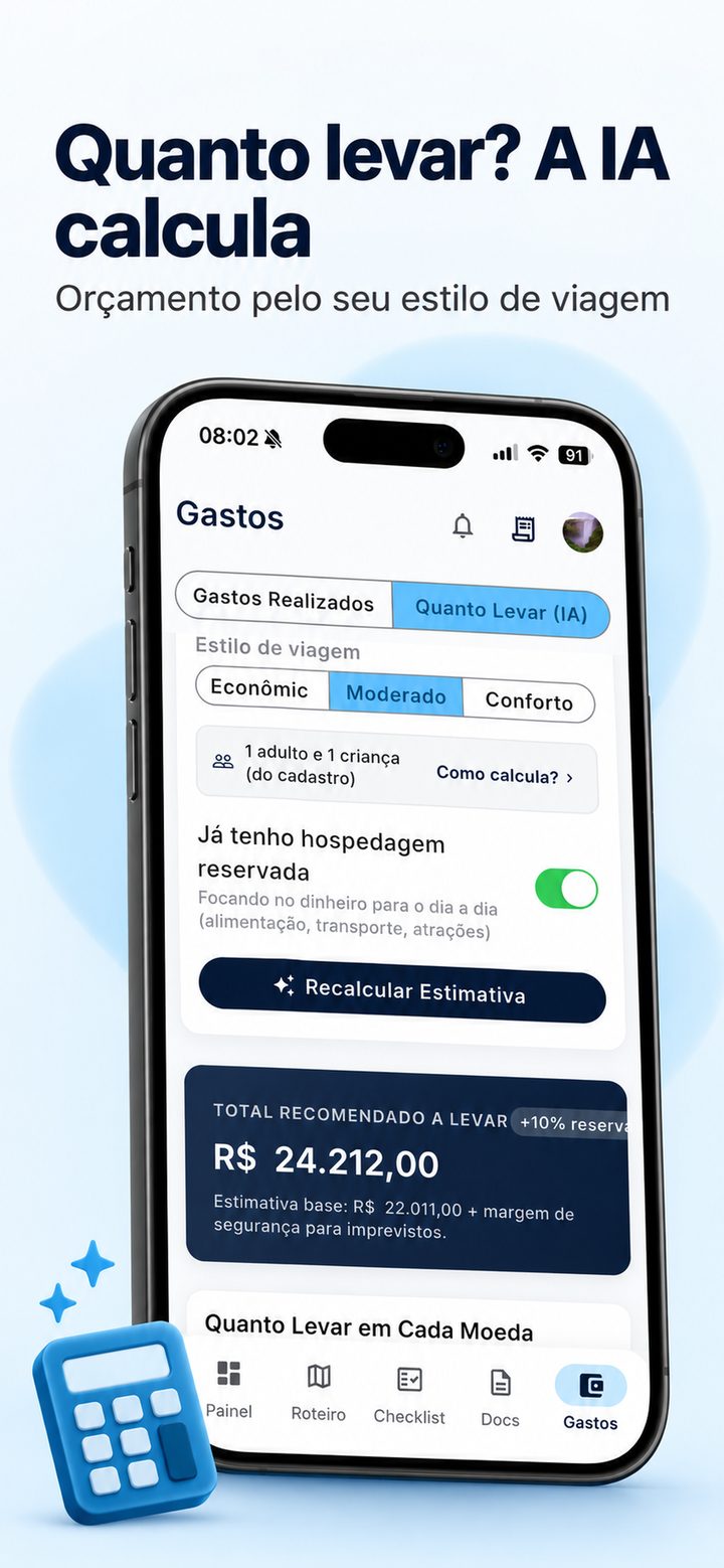 Quanto levar? A IA calcula