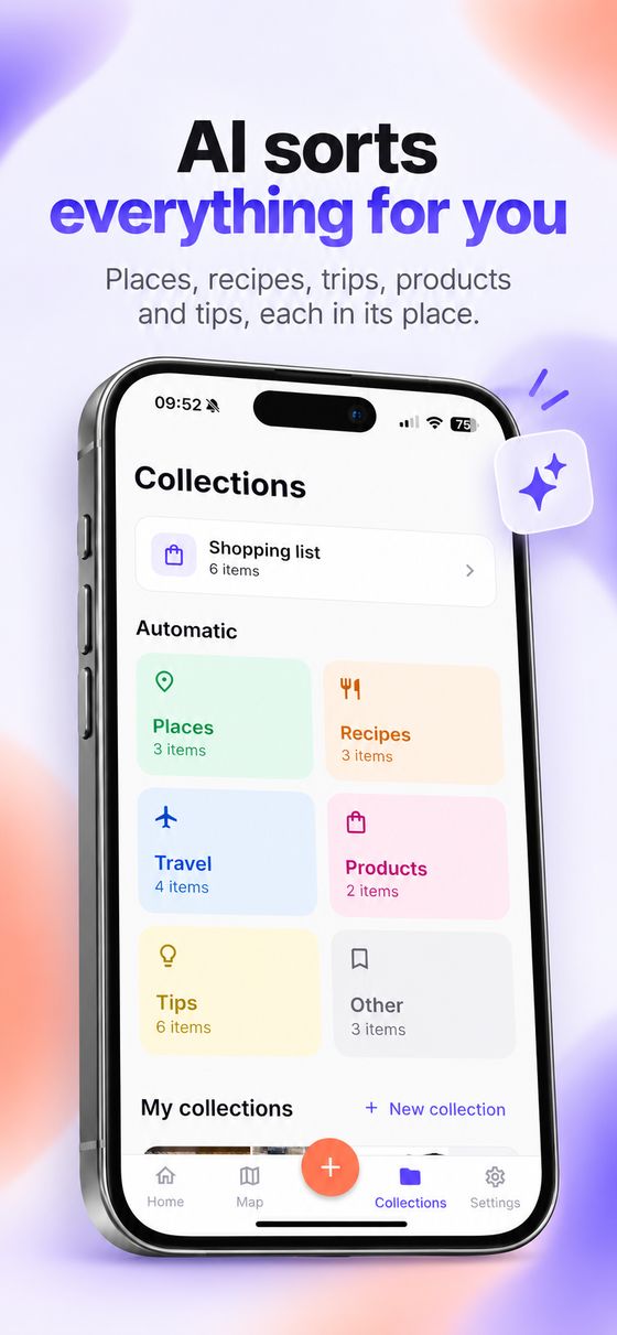 AI sorts everything for you