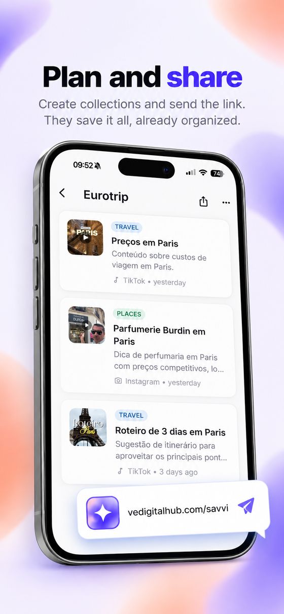 Plan and share