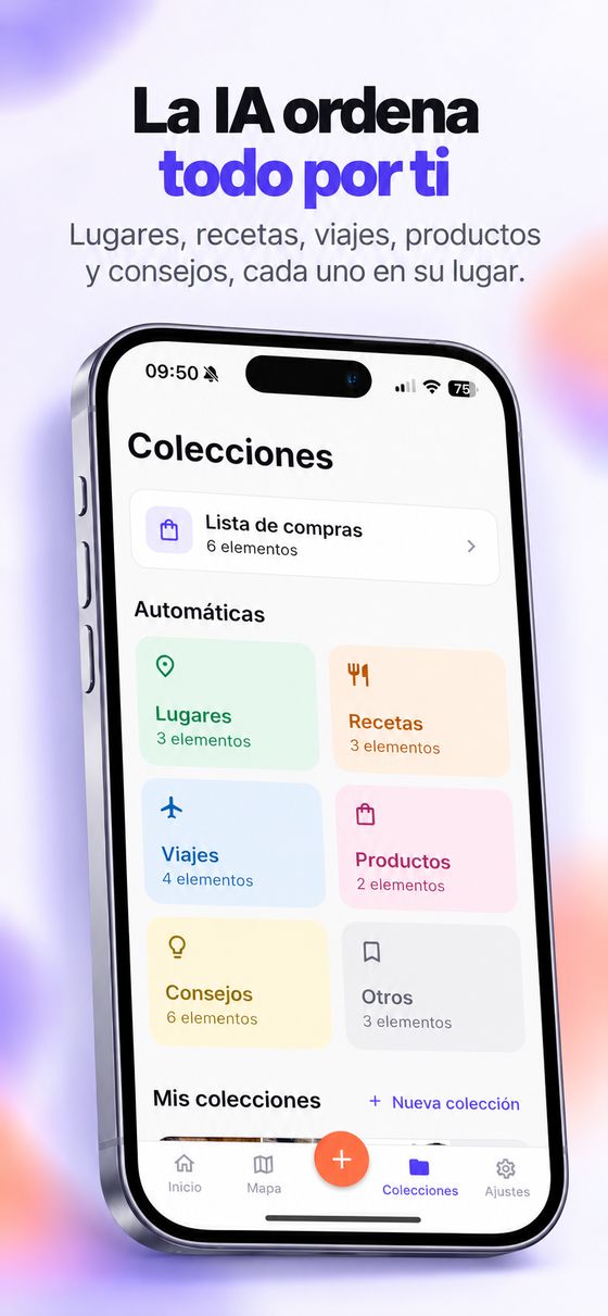 La IA ordena todo por ti