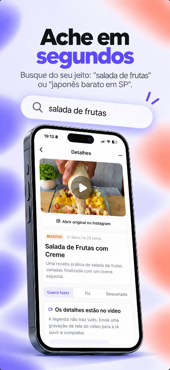 Ache em segundos